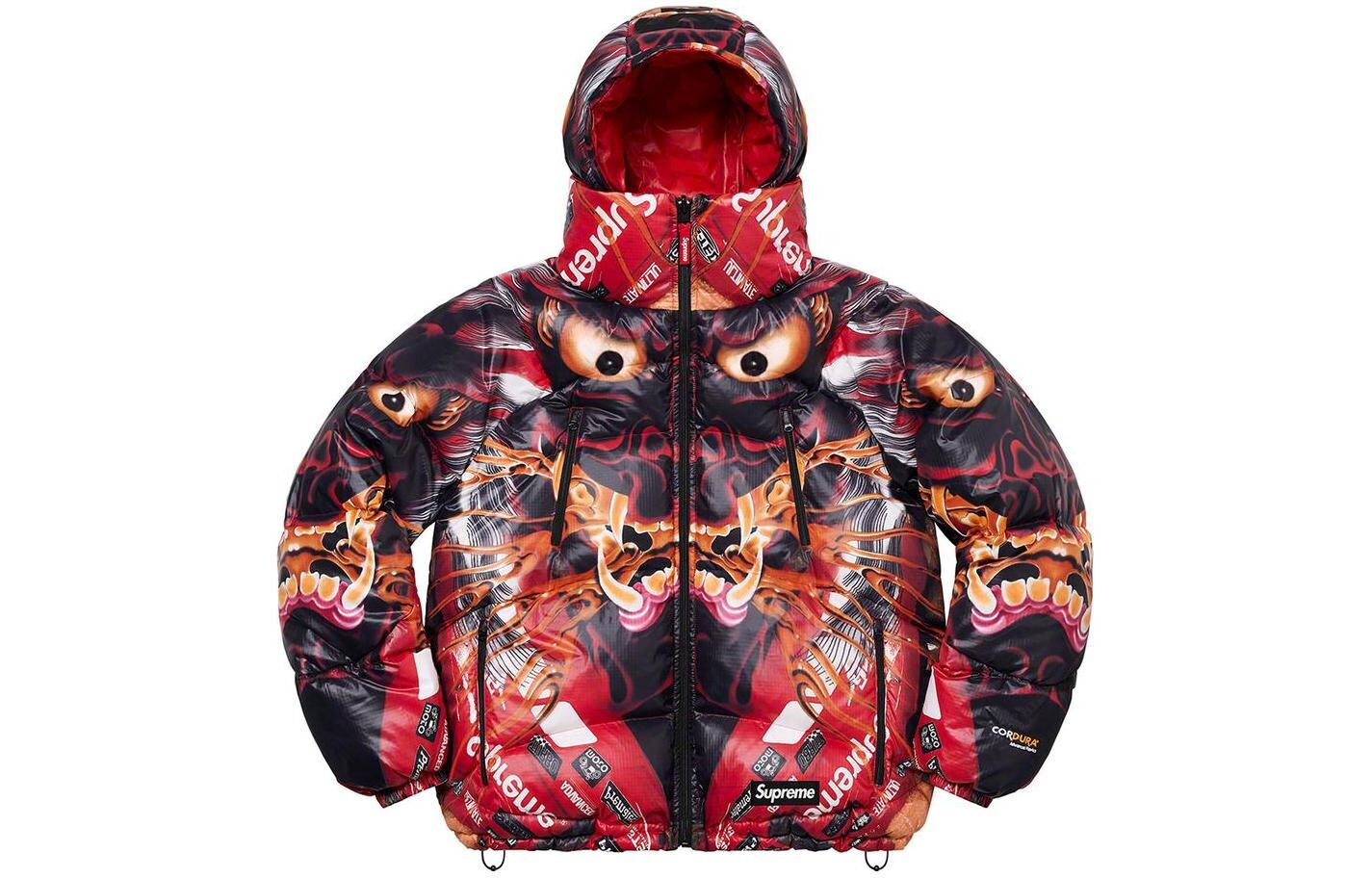 

Куртка-пуховик Supreme, красный