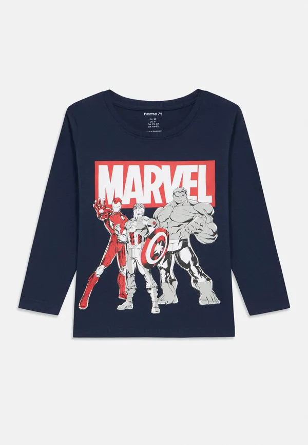 Футболка с длинными рукавами nmmvodis marvel Name It, Navy Blazer