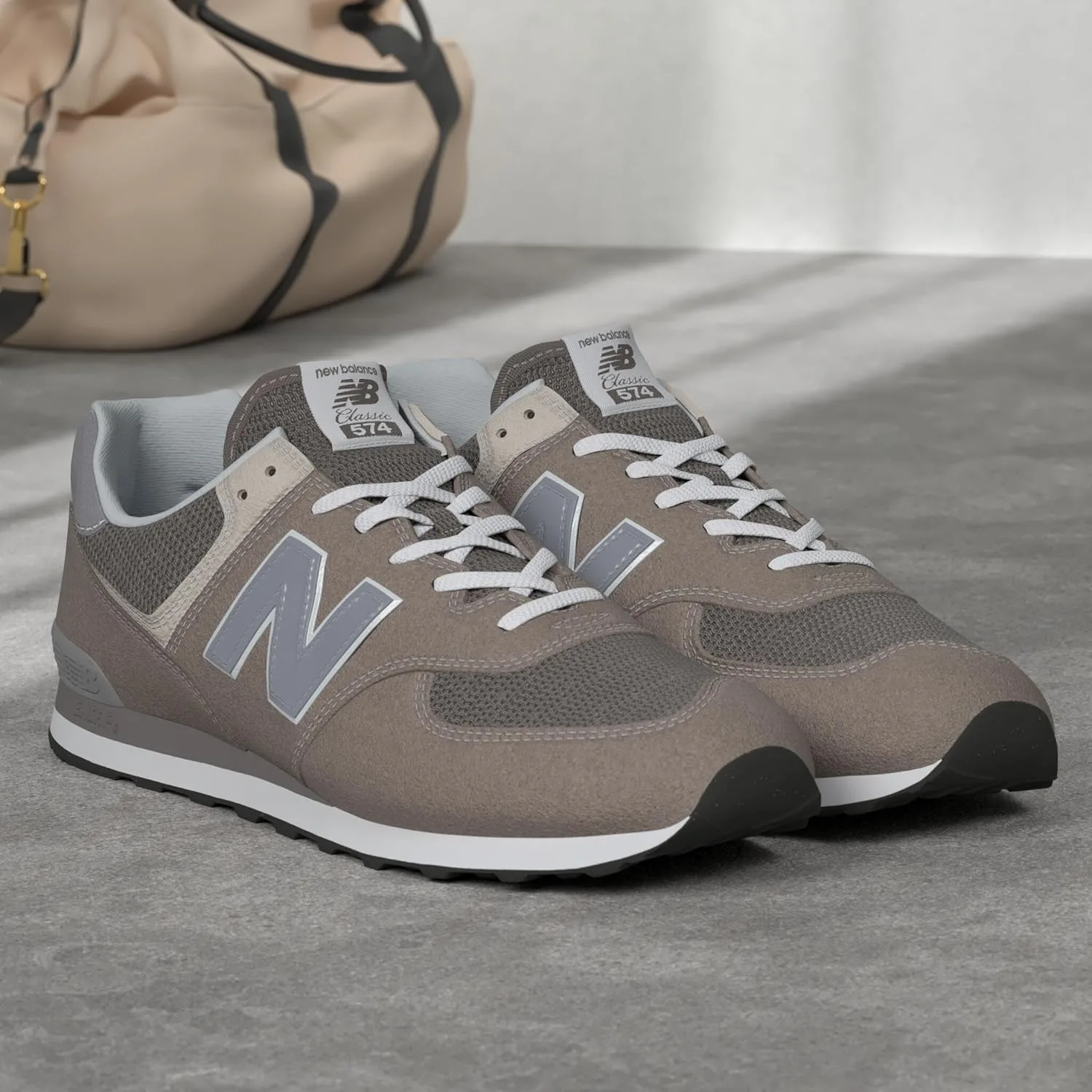 Мужские кроссовки New Balance 574, серый — фото 2