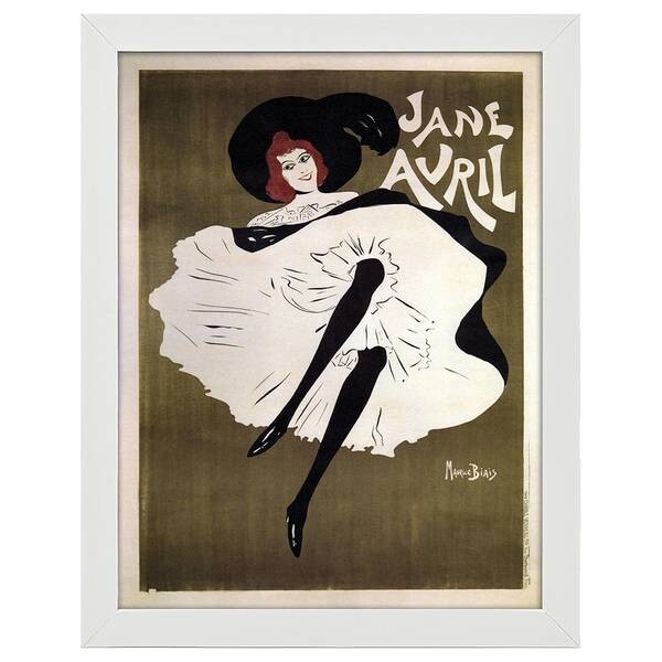 

Рамка для фотографий LegendArte Poster Jane Avril, белый