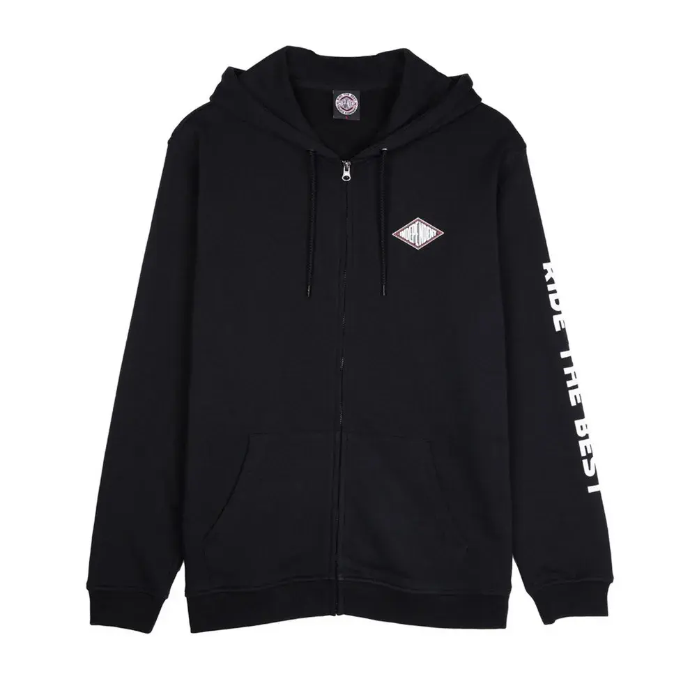 

Толстовка Independent Depth summit full zip, черный