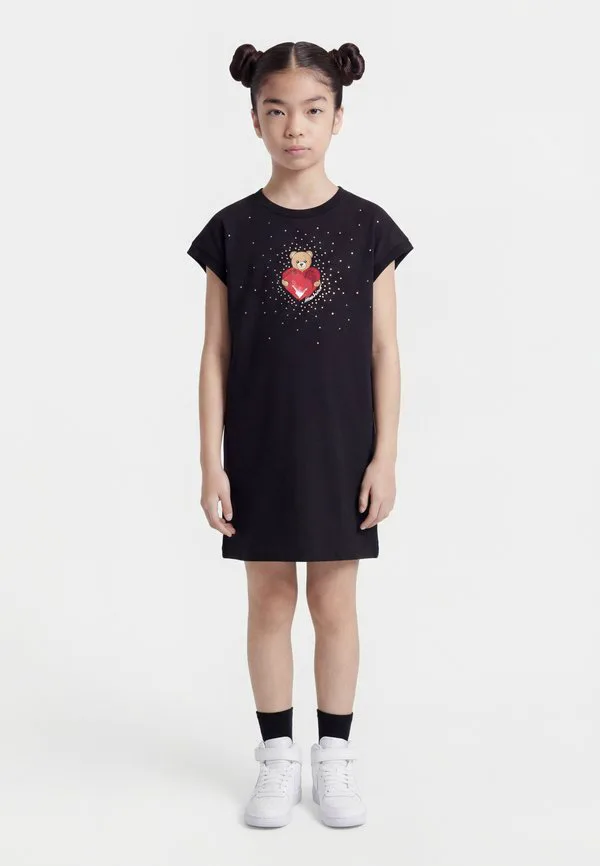 Платье, трикотажное платье Moschino, Nero/Black