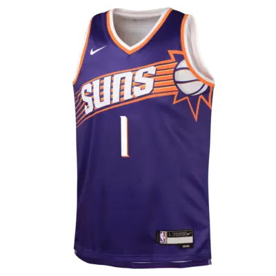 Джерси Nike Devin Booker Phoenix Suns Icon Edition 2023/24 Dri-FIT NBA Swingman Jersey, цвет New Orchid