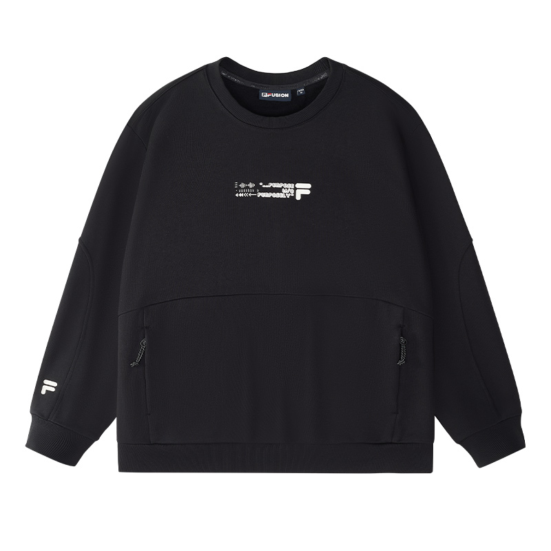

Футболка унисекс Jet Black FILA FUSION