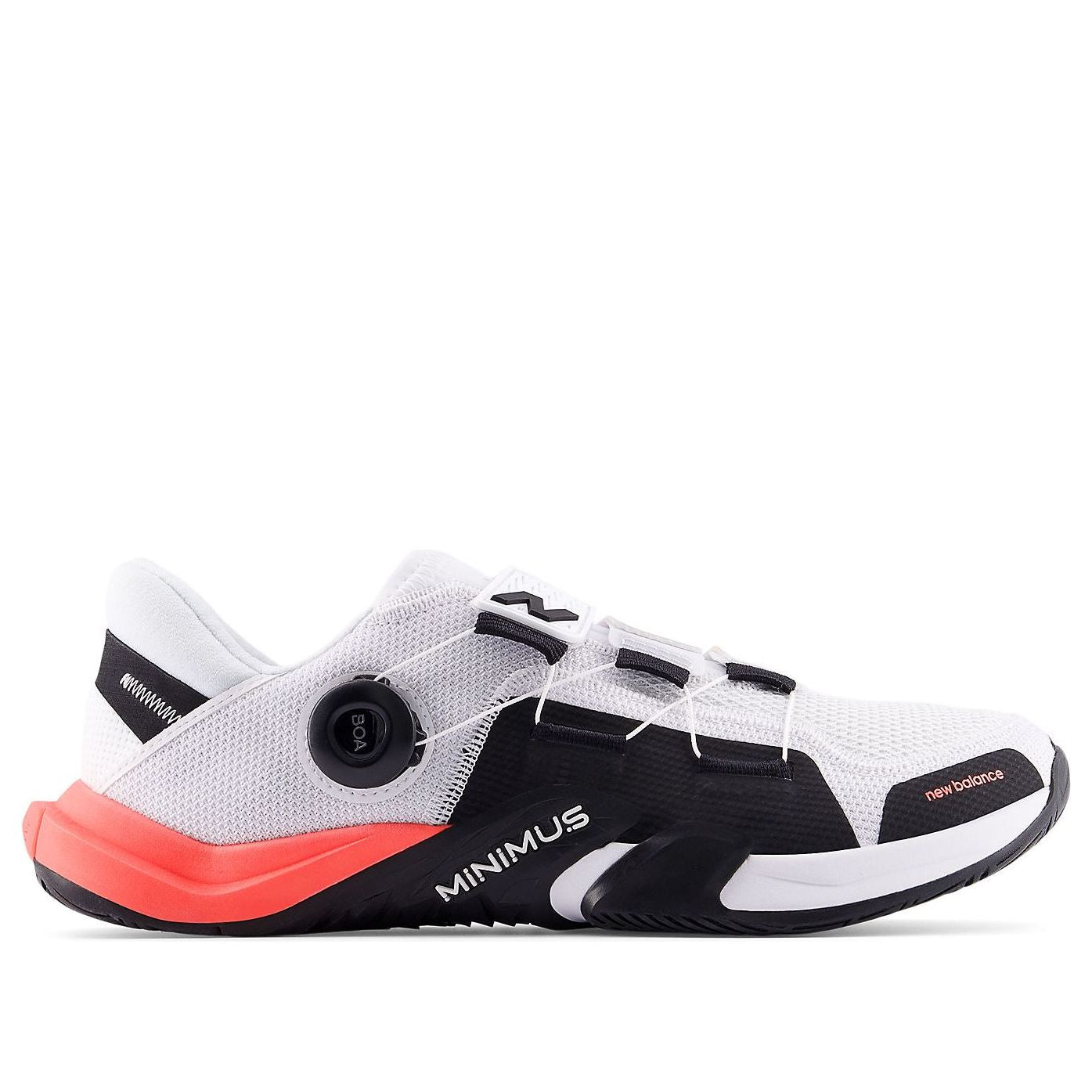 Кроссовки New Balance Minimus TR BOA v2 'White Black Urgent Red' — фото 2