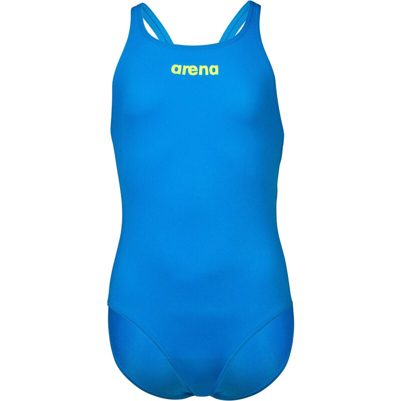 

Купальный костюм для девочек, командный купальник для плавания, профессиональный, сплошной Arena, голубой