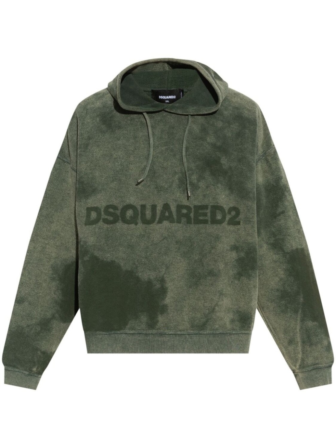 

Dsquared2 толстовка с капюшоном и жаккардовым логотипом DSQUARED2, зеленый