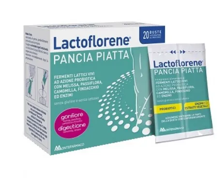 

Лактофлорен для плоского живота, 20 пакетиков Lactoflorene