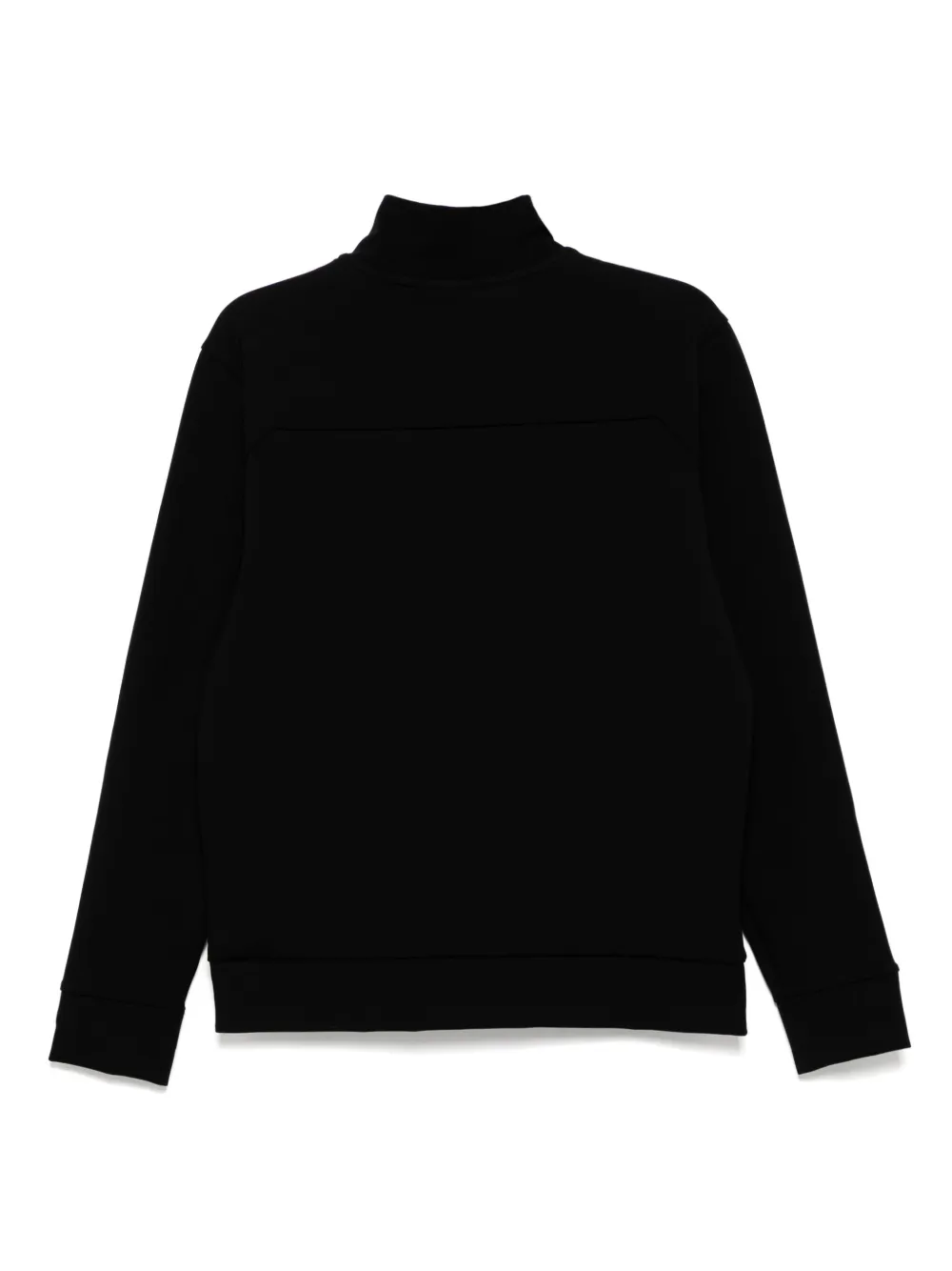Толстовка Sweat 1 Quarter Zip BOSS, черный — фото 2