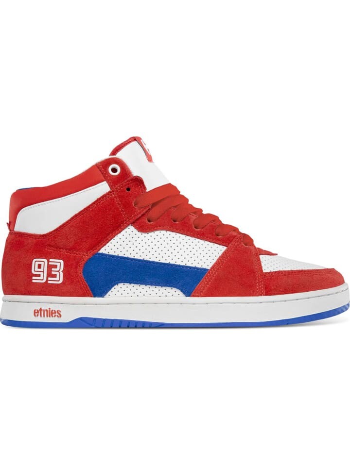 

Высокие кроссовки Etnies Skaterschuhe Mc Rap Hi Red White Blue, Белый, Высокие кроссовки Etnies Skaterschuhe Mc Rap Hi Red White Blue