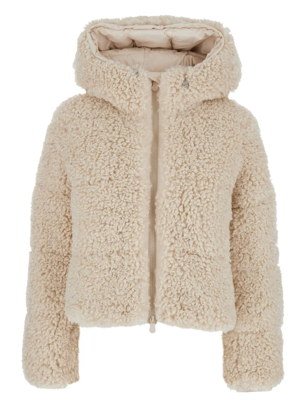 

Куртка с капюшоном и нашивкой с логотипом Save The Duck, бежевый