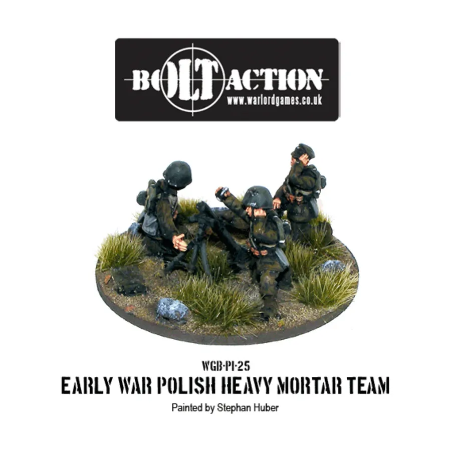 

Отделение 81-мм минометов Войска Польского, Bolt Action - Polish - Early War (28mm)