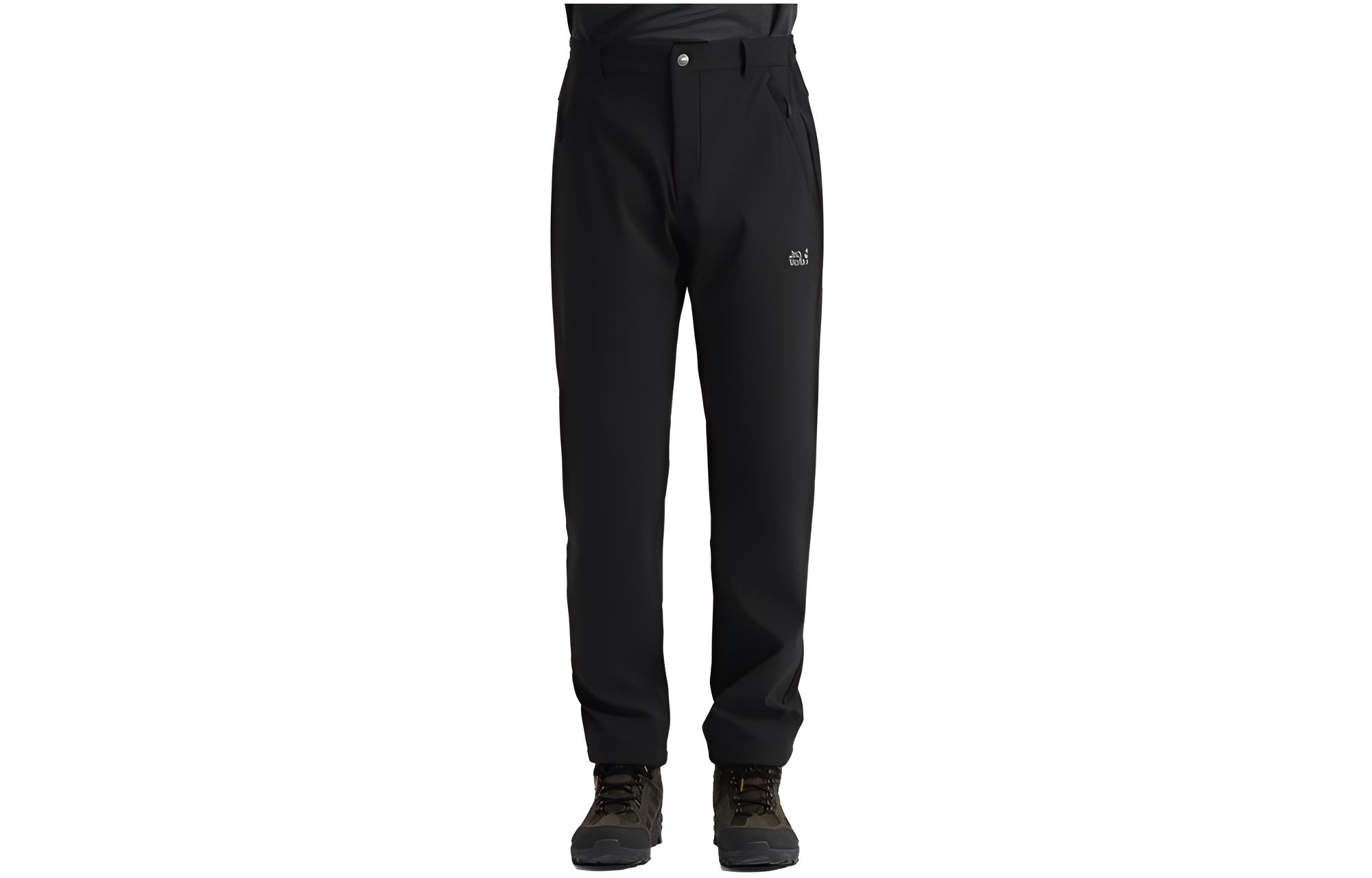

Повседневные брюки мужские JACK WOLFSKIN, Black/6000