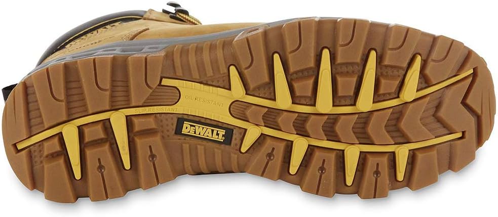Рабочие ботинки DEWALT для мужчин, высота голенища 6 дюймов, стальной носок (8,5 M US, цвет пшеничный) No Brand — фото 2