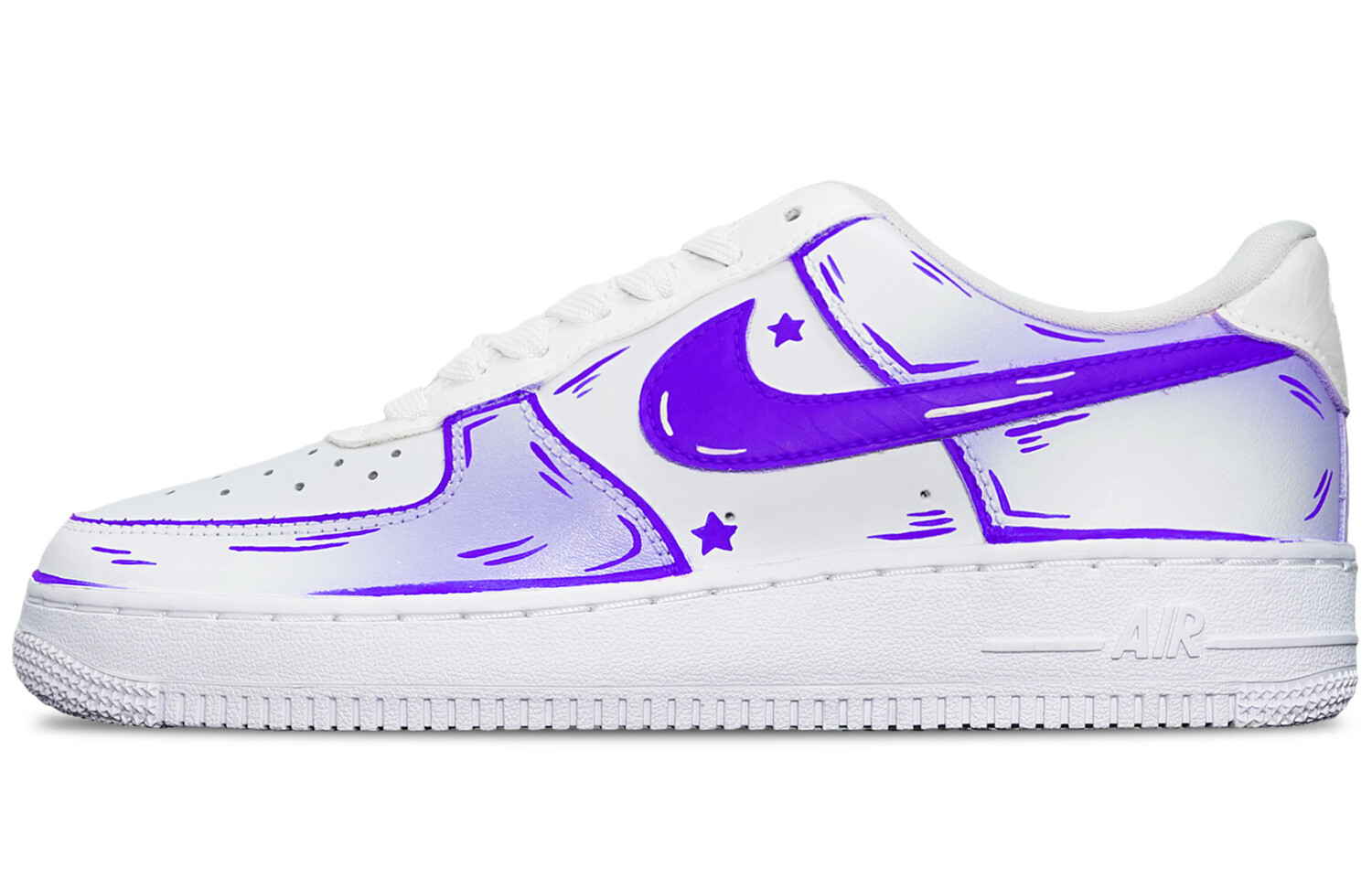 

Кроссовки для скейтбординга Air Force 1 мужские низкие фиолетовые/белые Nike, Фиолетовый, Кроссовки для скейтбординга Air Force 1 мужские низкие фиолетовые/белые Nike