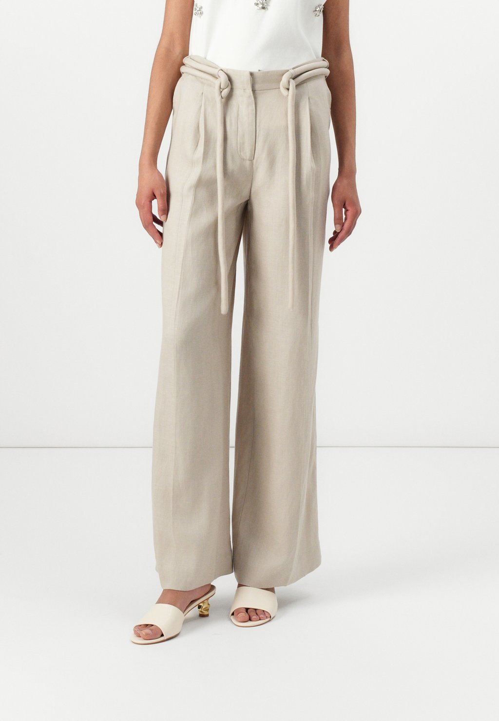 

Брюки NATULI Copenhagen Muse, Oyster Gray