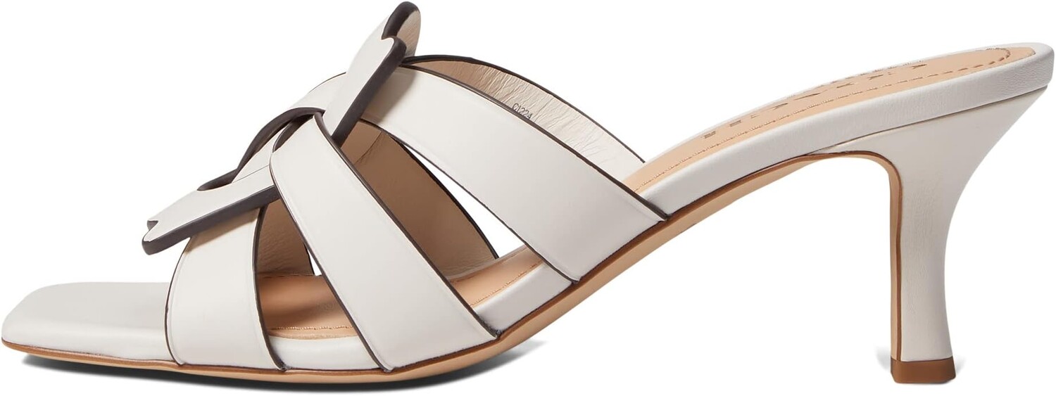 Босоножки Tillie Leather Sandal COACH, цвет Chalk — фото 4