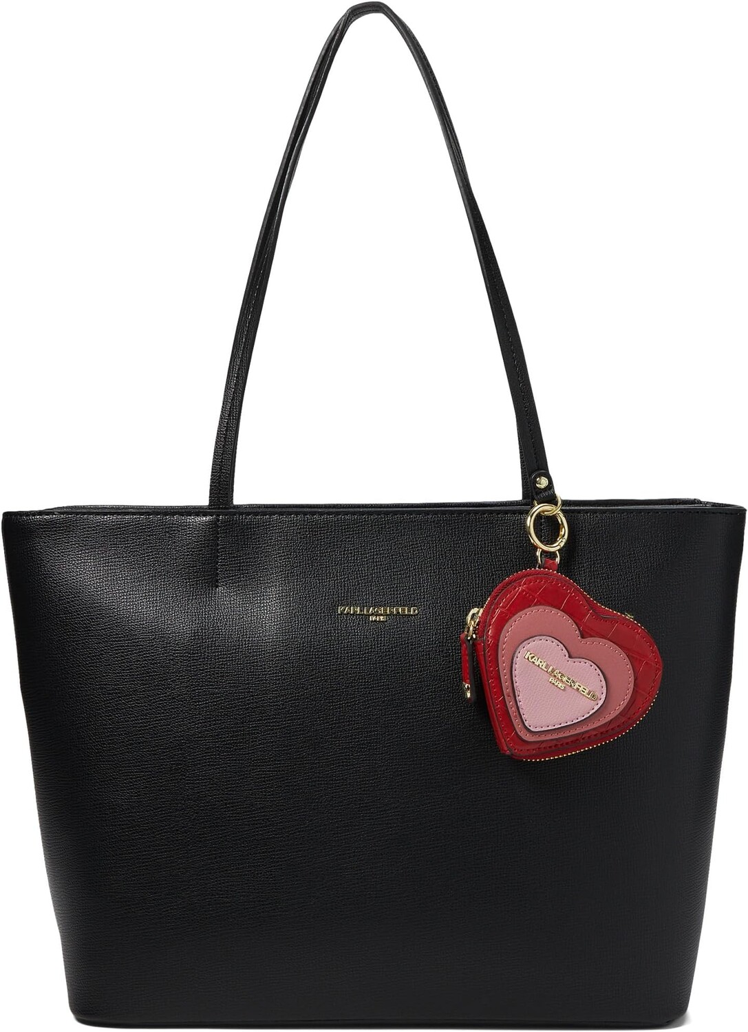 

Сумка Karl Lagerfeld Paris Adele Tote, цвет Black/Apple Red