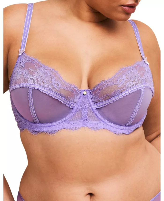 

Бюстгальтер-балконет Ela Plus Size без подкладки Adore Me, фиолетовый