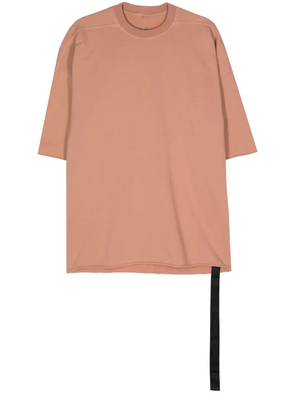 

Футболка Tommy T из органического хлопка Rick Owens DRKSHDW, розовый