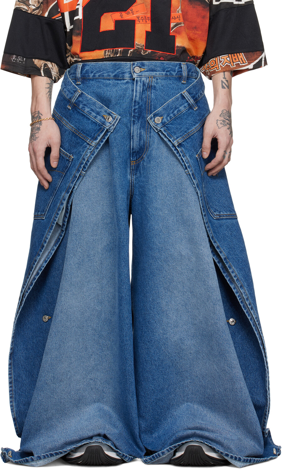

Синие джинсы Breakaway Maxi's LU'U DAN