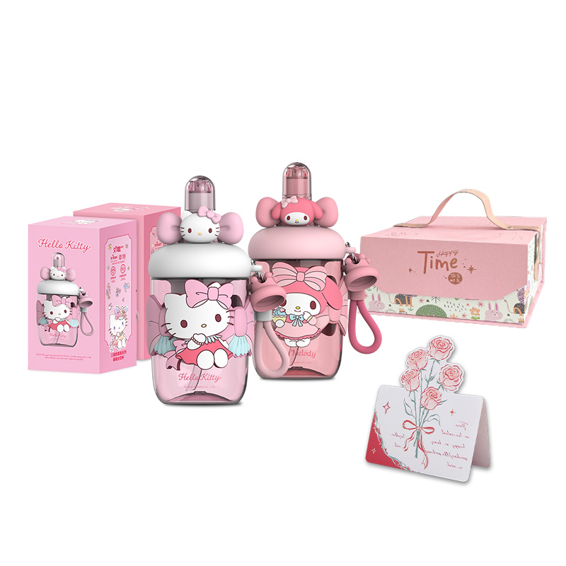 

Пластиковый стаканчик Hello Kitty My Melody 650ml Sanrio, Hello Kitty + Melody