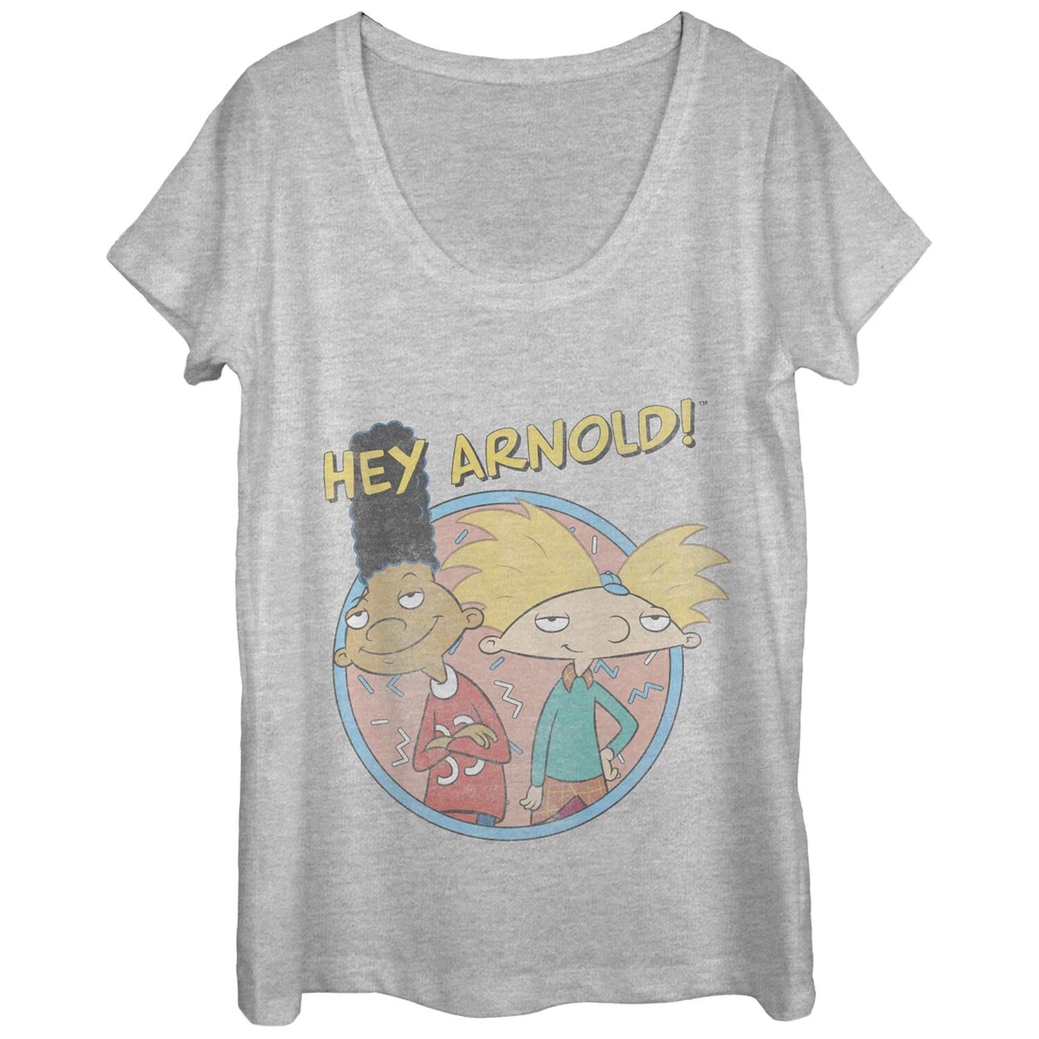 

Детская футболка Hey Arnold Vintage Best Friends с круглым вырезом Licensed Character