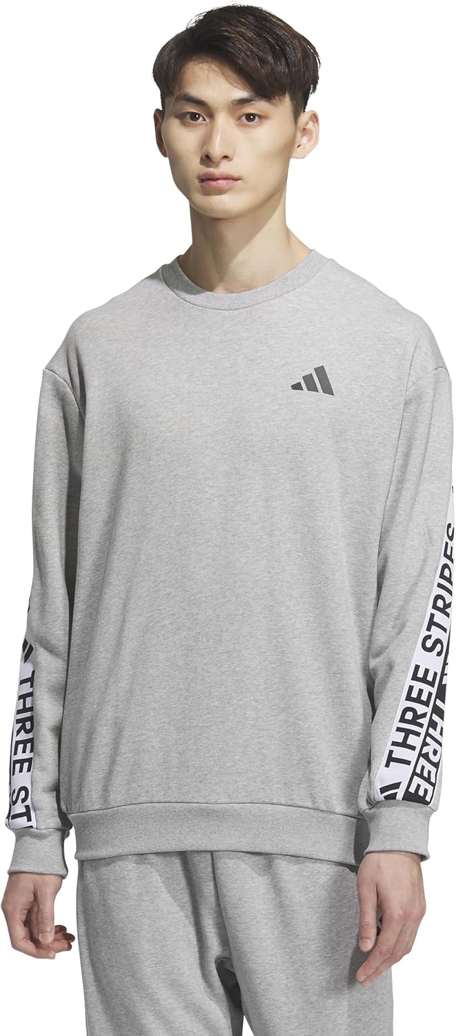 

Толстовка Sweatword Crew N2685, мужская Adidas, серый
