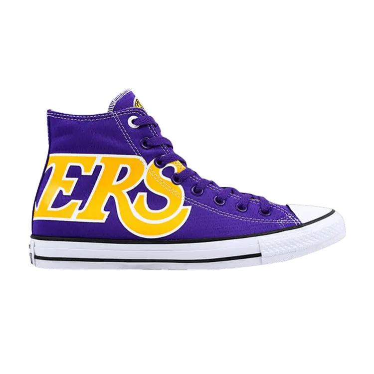 

Кроссовки Converse Chuck Taylor All Star SE Hi 'Los Angeles Lakers', фиолетовый