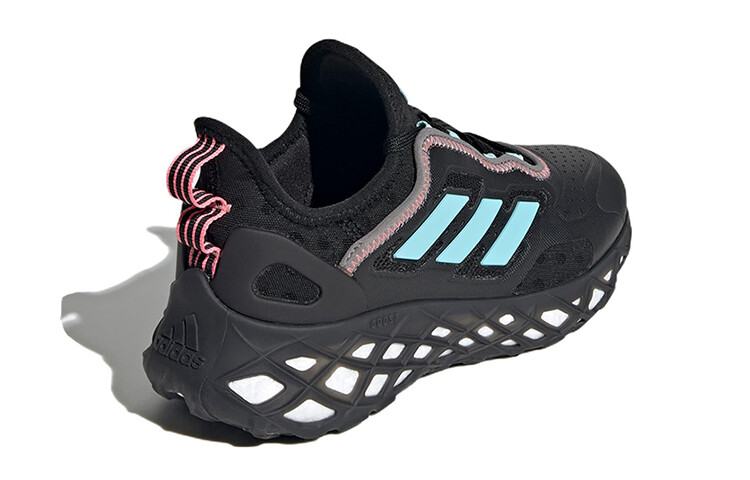 Детские кроссовки Web Boost GS с низким верхом, черные Adidas — фото 4