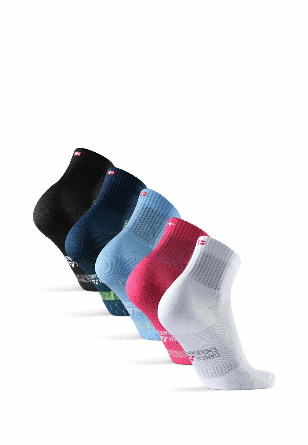 

Спортивные носки LONG DISTANCE 5 PACK Danish Endurance, розовый