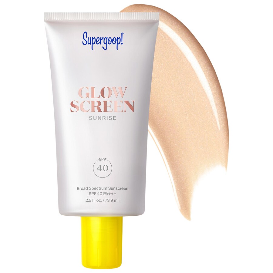 

Солнцезащитный крем Glowscreen SPF 40 с гиалуроновой кислотой и ниацинамидом Supergoop!, 2.5 oz Sunrise /73.9 mL, Sunrise