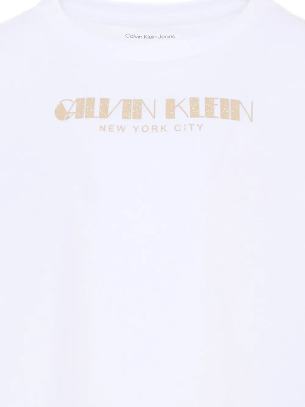 Футболка с длинными рукавами Calvin Klein Kids, белый — фото 3