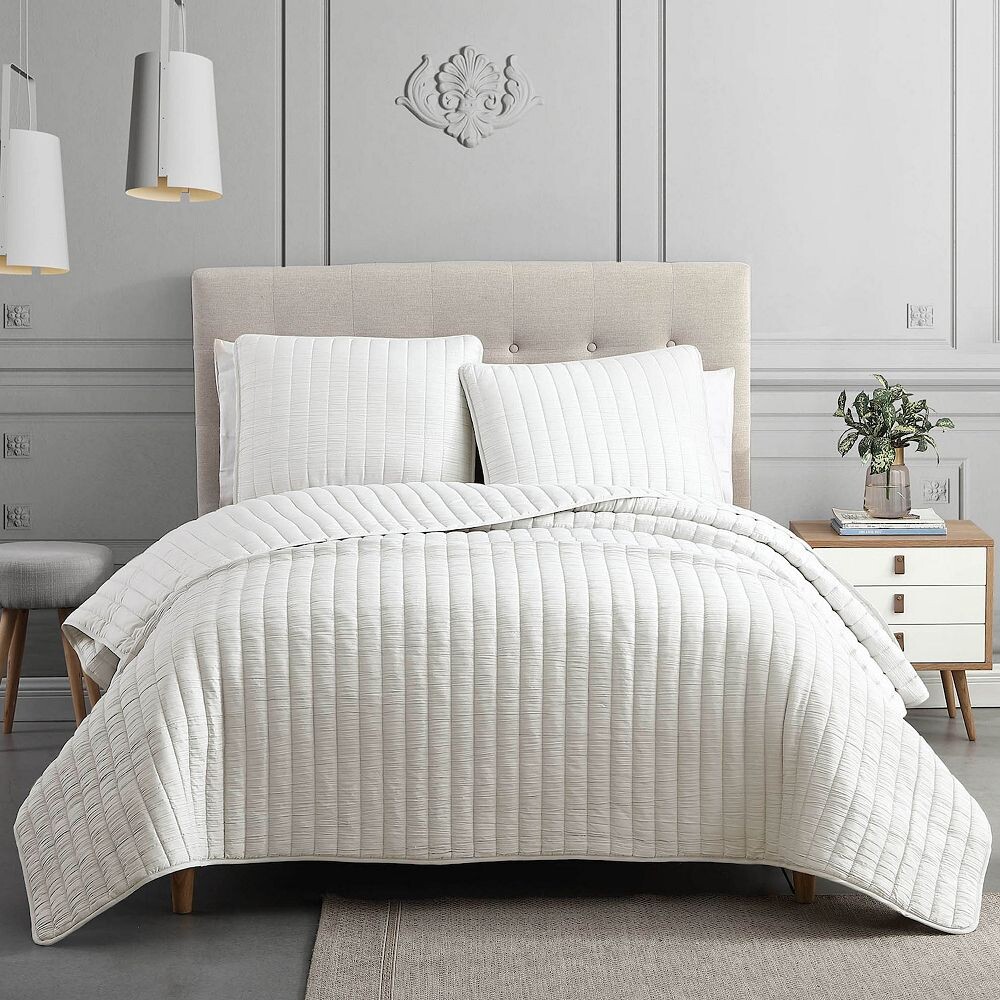 

Riverbrook Home Moonstone Комплект одеял и накладок из 3 предметов, цвет Ivory