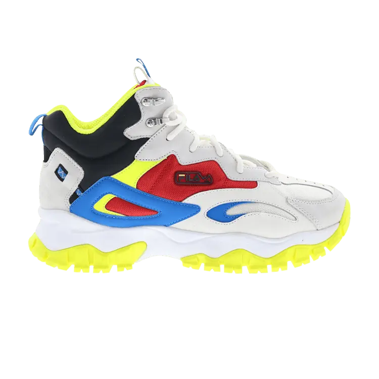 

Кроссовки Fila Ray Tracer TR 2 Mid Snow White Electric Blue, белый