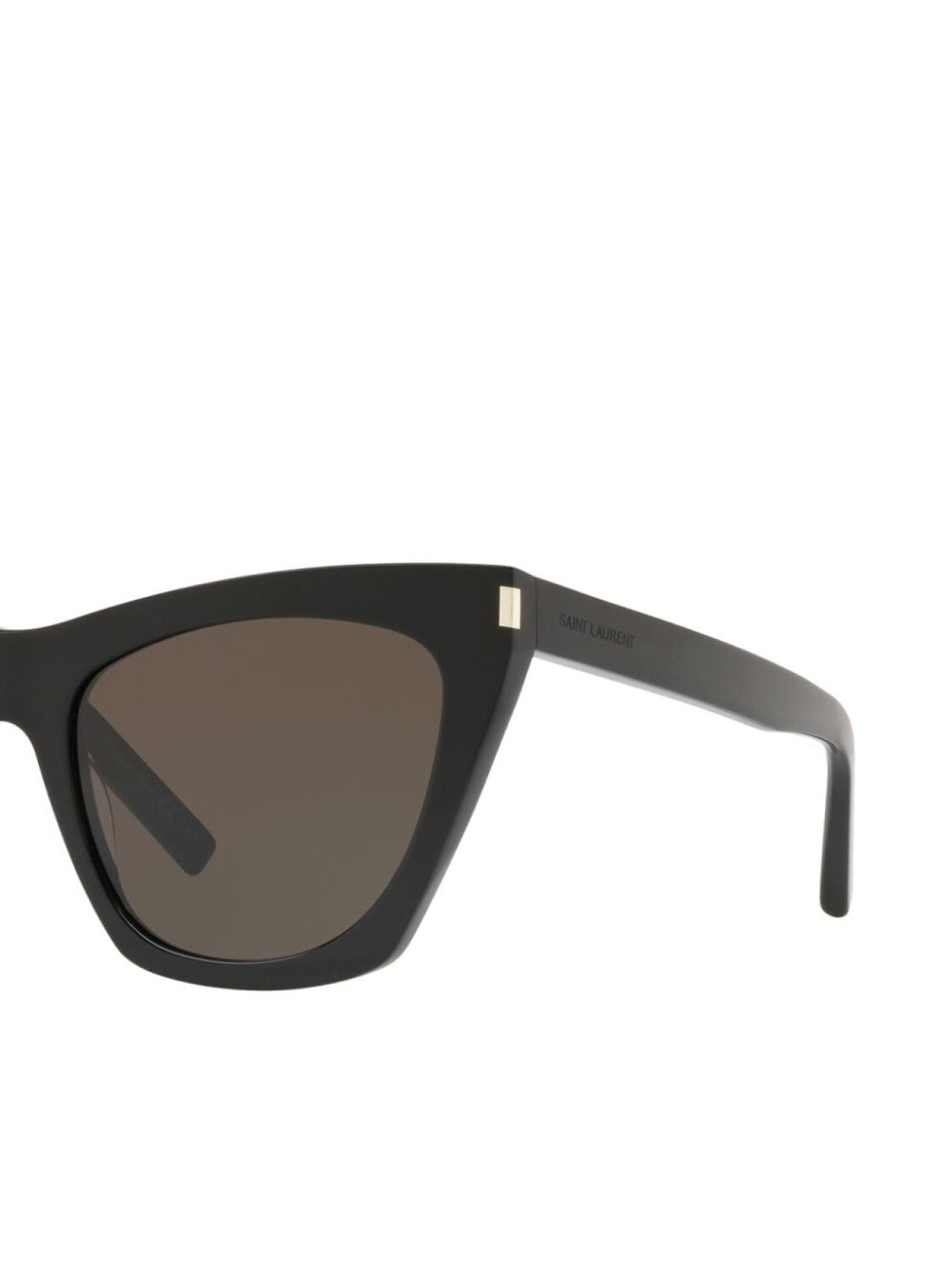 Saint Laurent Eyewear солнцезащитные очки SL214 Kate в оправе 'кошачий глаз', черный — фото 4