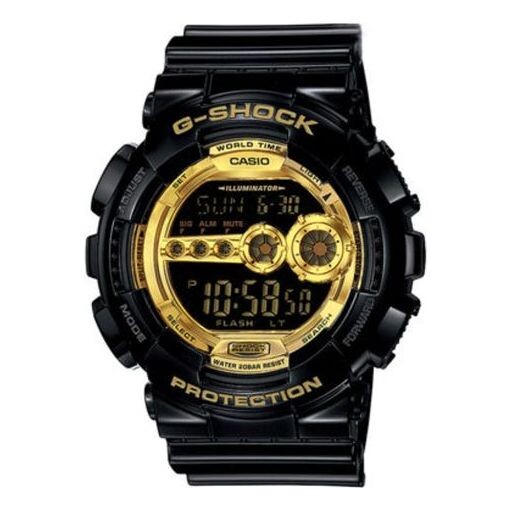 

Часы CASIO G-Shock Digital 'Black Gold', черный