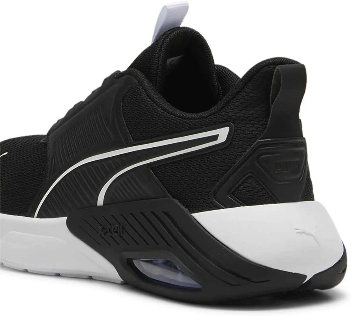 Мужские кроссовки Puma X-Cell Nova для кросс-тренинга, черный/белый/синий — фото 2