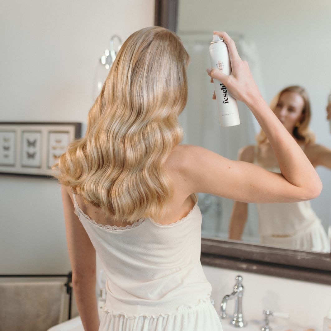Кондиционер для волос smooth & shine anti-frizz spray Feschi, объем 200 мл — фото 4