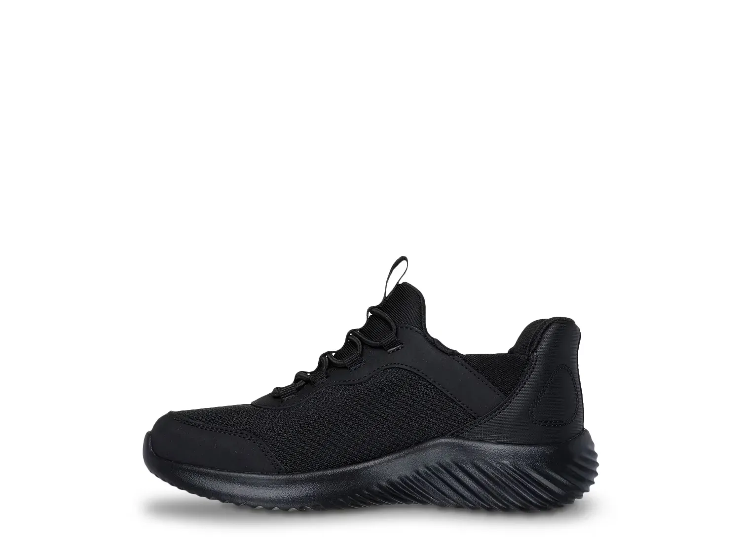 Hands Free Slip-Ins Bounder Brisk-Burst Слипоны Sneaker - детские Skechers, Black — фото 2