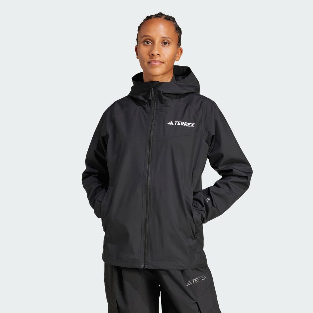 

Дождевик Adidas Terrex Multi 2L RAIN.RDY Jacket, черный