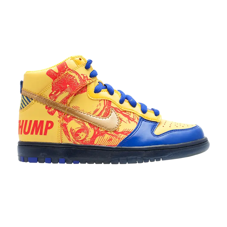 

Кроссовки Nike Dunk High Pro SB BG 'Doernbecher', желтый