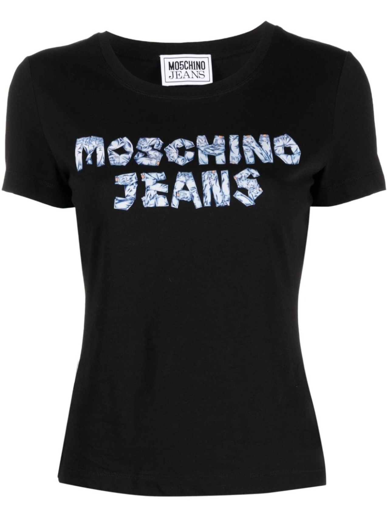 

MOSCHINO JEANS футболка с логотипом, черный