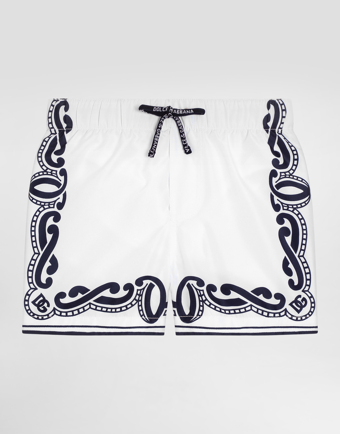 

Плавательные шорты из ткани с принтом банданы Dolce&Gabbana, мультиколор