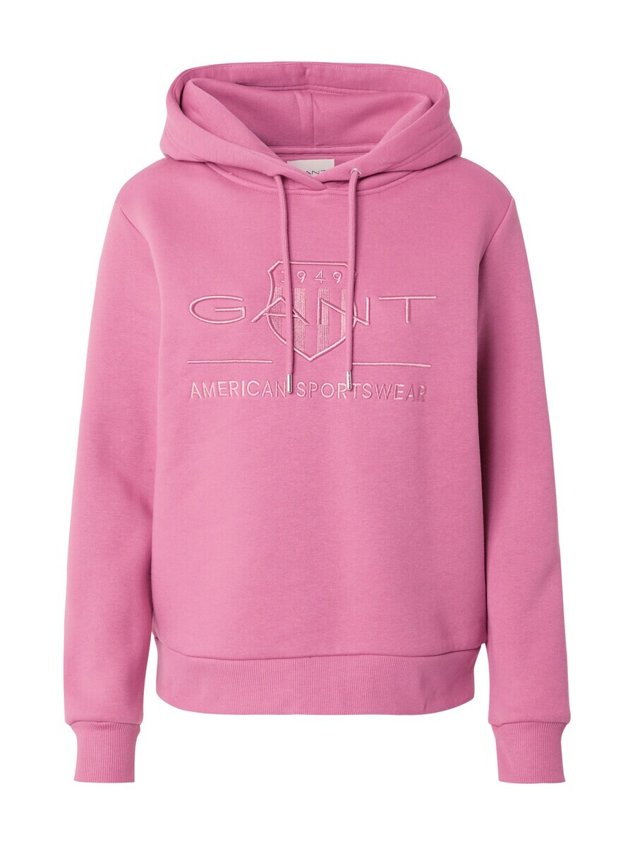 

Толстовка с капюшоном GANT Sweatshirt, розовый