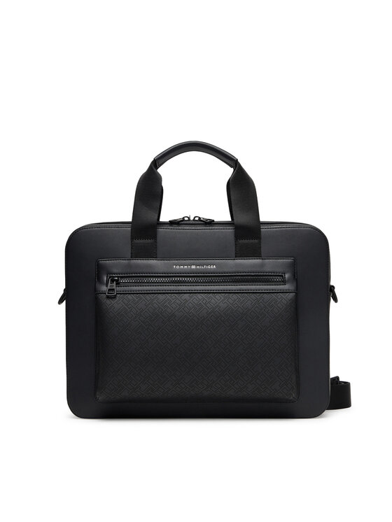 

Сумка для ноутбука Th Monogram Computer Bag AM0AM13835 Tommy Hilfiger, чёрный