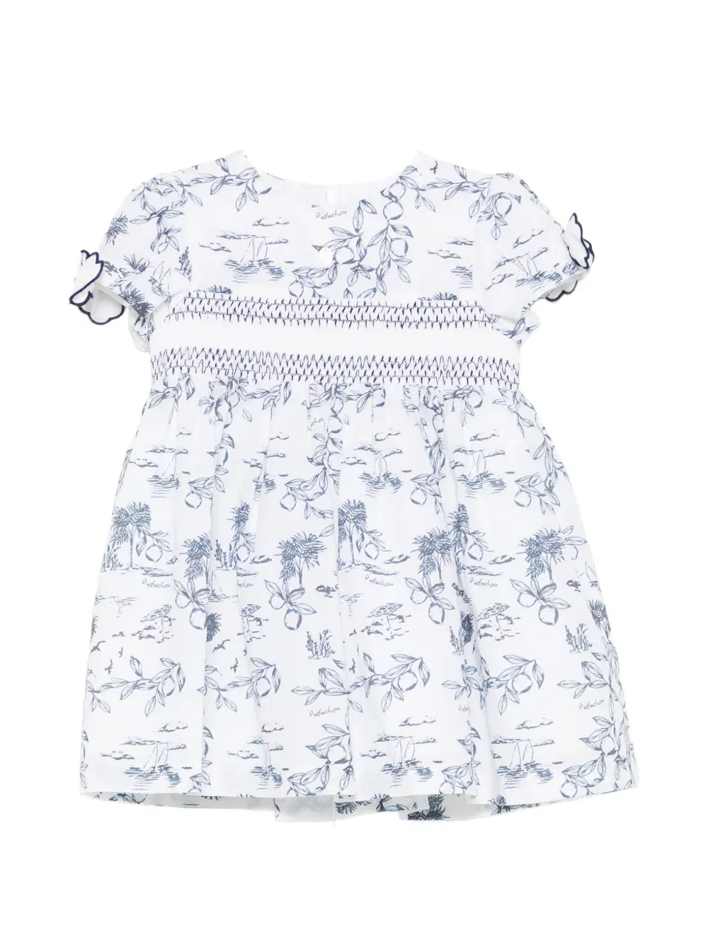 Платье Toile de jouy Patachou, белый