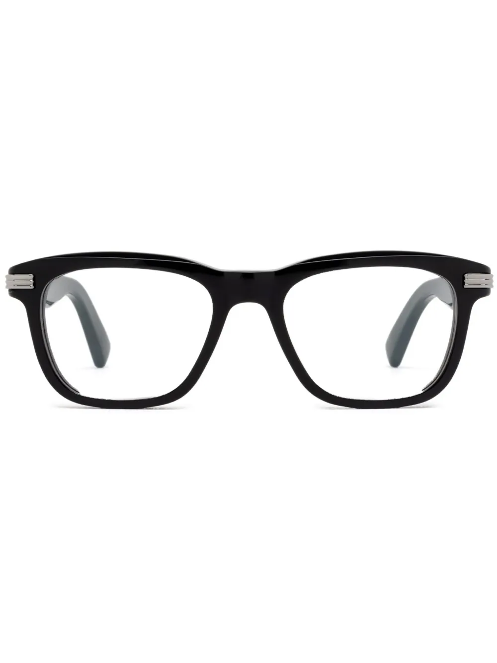 

Очки в квадратной оправе Cartier Eyewear, черный
