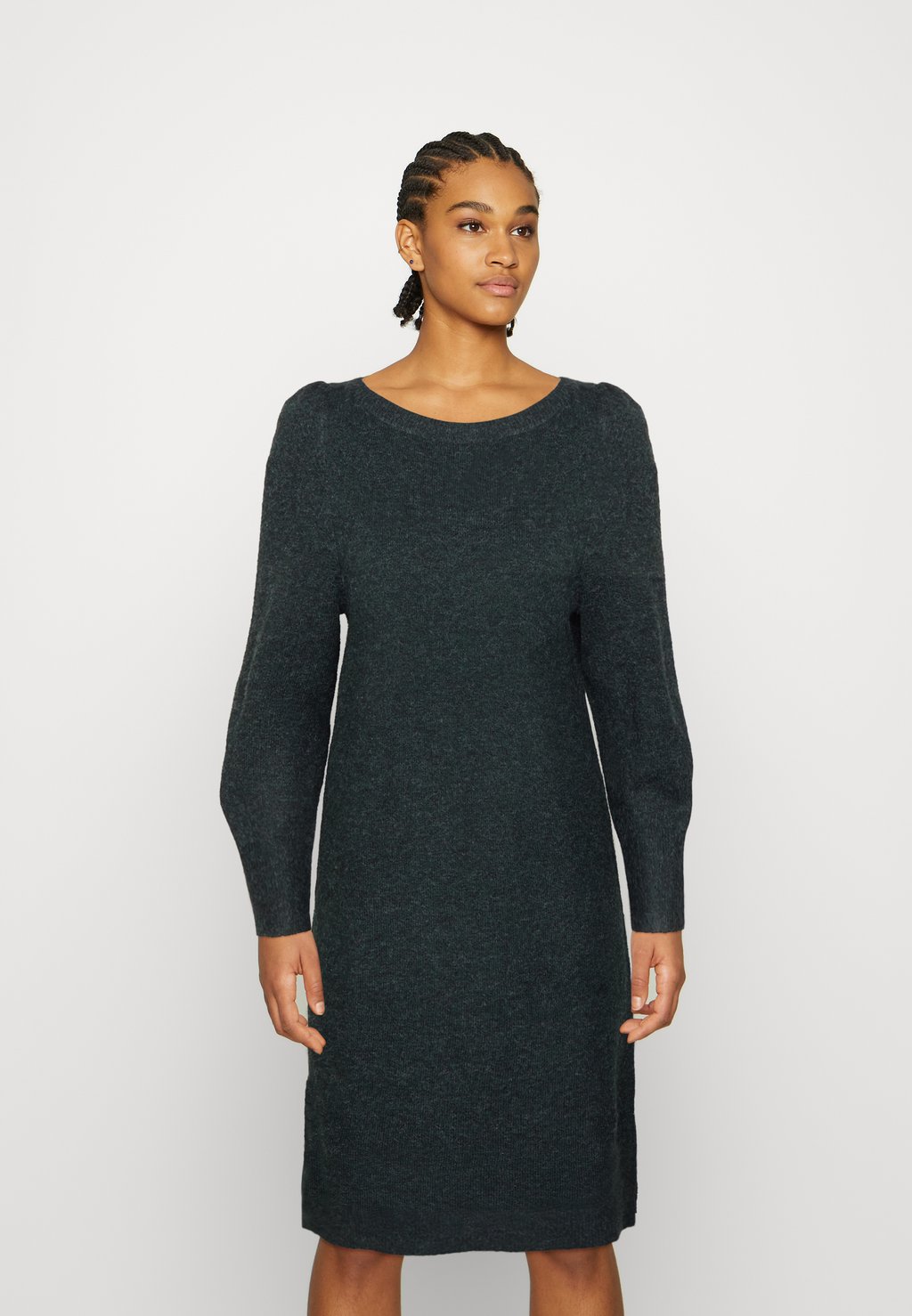 

Платье-футляр VMDOFFY BOATNECK DRESS - Jumper dress Vero Moda, темно-зеленый