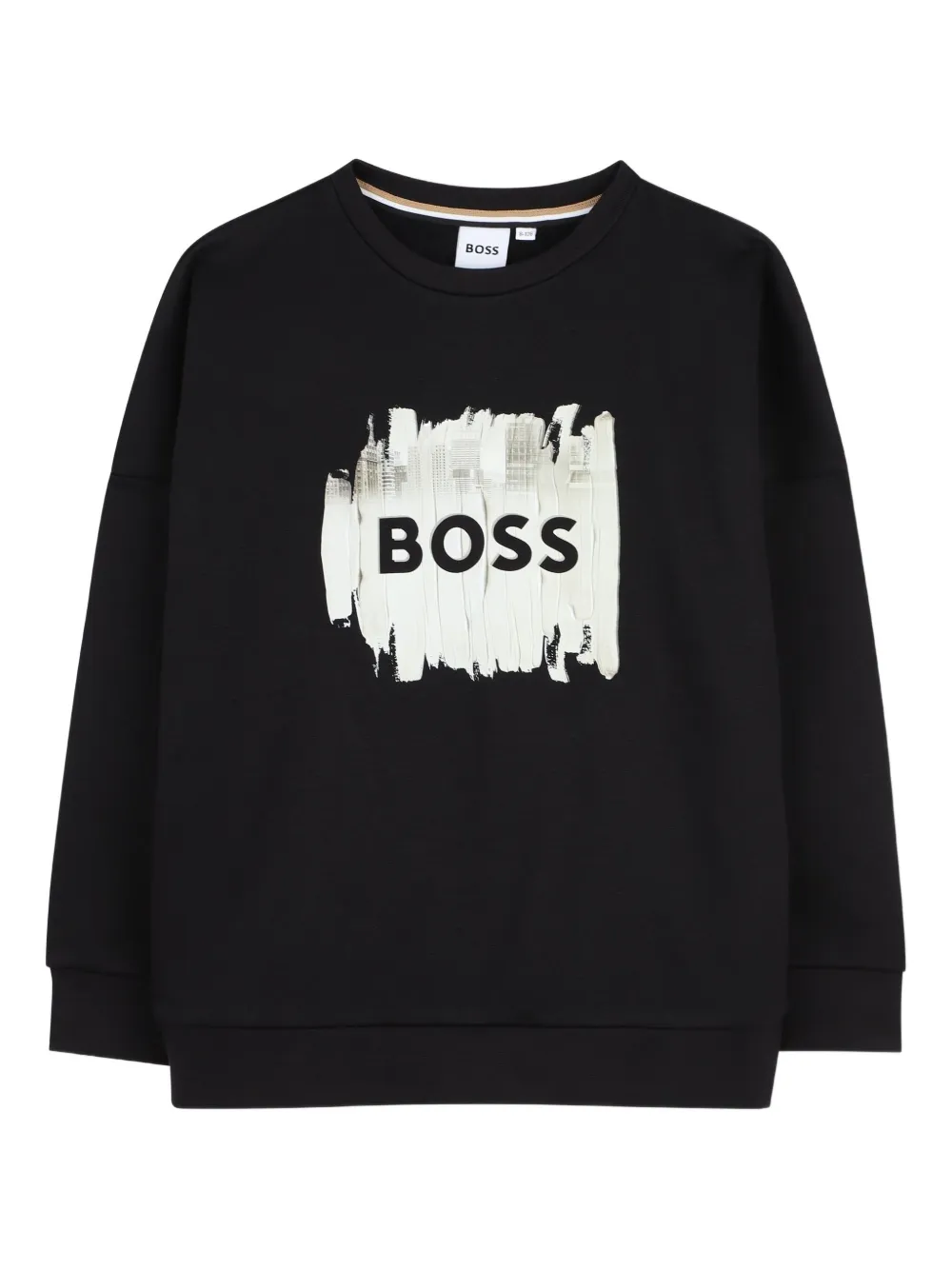 

Толстовка с логотипом BOSS Kidswear, черный